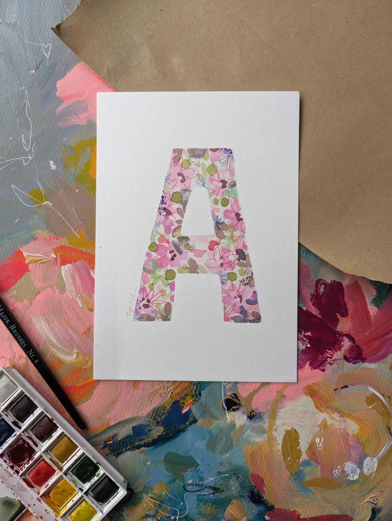 NEW A to Z A5 prints