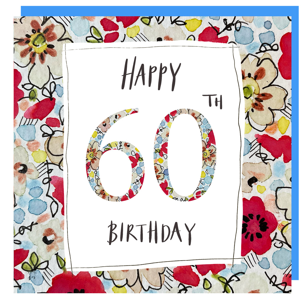 60th Birthday Card